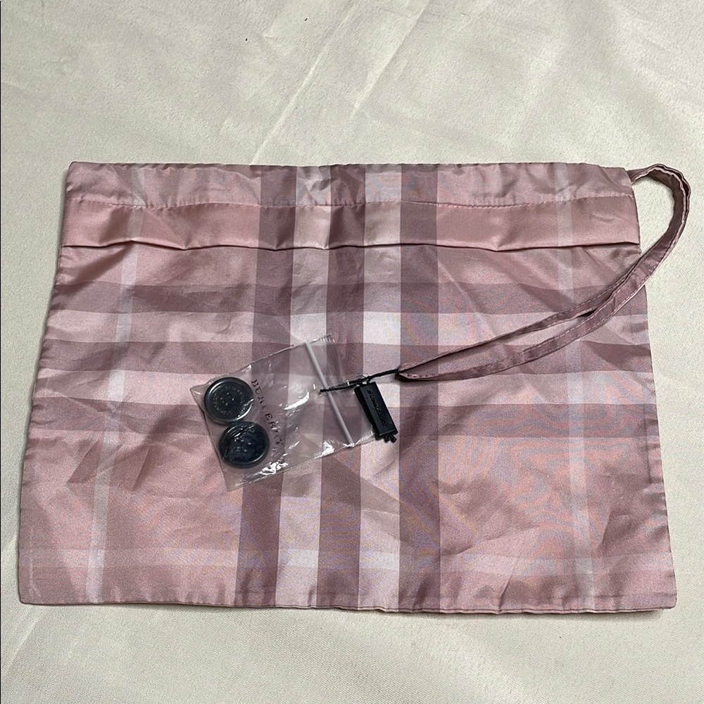 BURBERRY Brit Windbreaker Pouch Bag